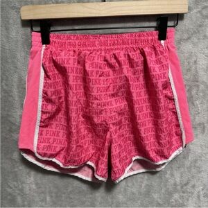 EUC Victorias Secret Pink  Womens Size M Pink Athletic Running Shorts